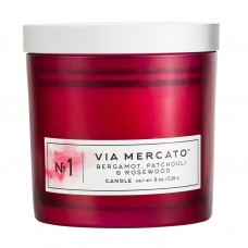 VIA MERCATO CANDLE NO.1 - Bergamot, Patchouli & Rosewood (8OZ)
