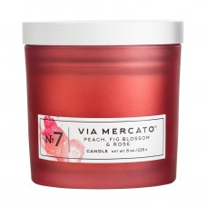 VIA MERCATO CANDLE NO.7 - PEACH, FIG BLOSSOM & ROSE (8OZ)