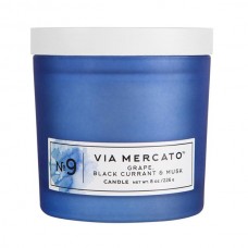 VIA MERCATO CANDLE NO.9 - GRAPE, BLACKCURRANT & MUSK (8OZ)