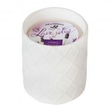 CERAMIC LAVENDER CANDLE (10.9OZ)