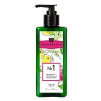 VIA MERCATO LIQUID HAND SOAP NO 1 - BERGAMOT, PATCHOULI & ROSEWOOD