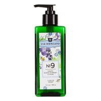VIA MERCATO LIQUID HAND SOAP NO 9 - GRAPE, BLACKCURRANT & MUSK