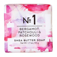 VIA MERCATO NO.1 MINI SOAP - BERGAMOT, PATCHOULI & ROSEWOOD (50G)