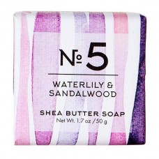VIA MERCATO NO.5 MINI SOAP - WATERLILY & SANDALWOOD (50G)