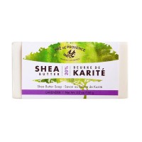 HERITAGE 20% SHEA BUTTER HAND-CUT SOAP - LAVENDER (150G)